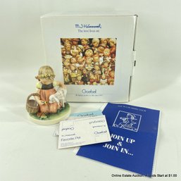 Goebel West Germany Hummel 361 Favorite Pet Figurine With Original Box And Paperwork