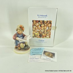Goebel West Germany Hummel 418 What's New? Figurine With Original Box And Paperwork