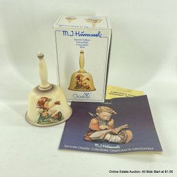 Goebel Western Germany Hummel Second Edition1979 Annual Bell In Bas-Relief In Original Box
