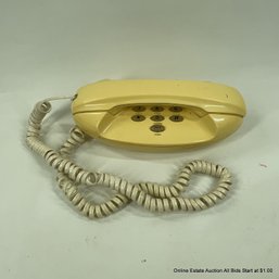 Vintage TeleQuest Manta Oval Touch-Tone Telephone