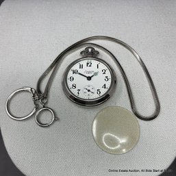 Endura Tuffy Pocket Watch With Chain