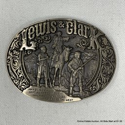 The Taming Of The West Brass Belt Buckle
