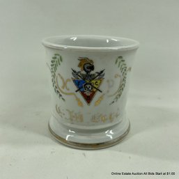 Vintage Knights Of Pythias Barber Shop Mug