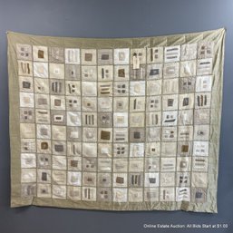 Art Quilt Cocoon By Kimberly Morris The Story Of Winter Wool Silk Cotton