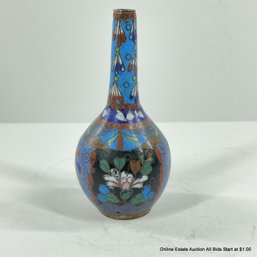 Japanese Miniature Cloisonne Vase Meiji Period