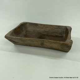 Antique Bamboo Bowl