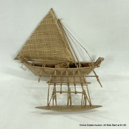 Rangiroa Outrigger Canoe Model