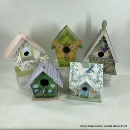 5 Decorative Bird Houses