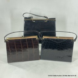 Three Vintage Handbags