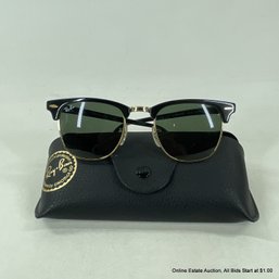 Ray-Ban Clubmaster Sunglasses From The Icons Collection With Case