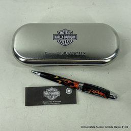 Harley-Davidson Freewheel Pen With Case By Waterman Writing Instruments