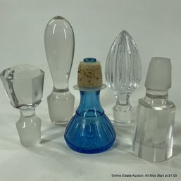 Assorted Crystal & Glass Bottle Stoppers