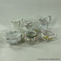 Assorted Vintage Hand-Painted Pitchers
