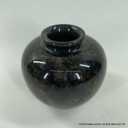 Heavy Stone Bud Vase