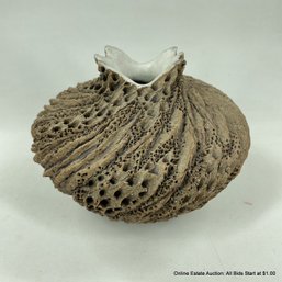 Natural Form Pottery Vessel