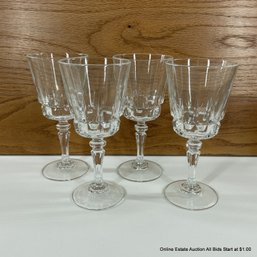 4 Chantelle By Cristal D'Arques-Durand Wine Glasses