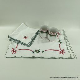 Assorted Holiday Tableware