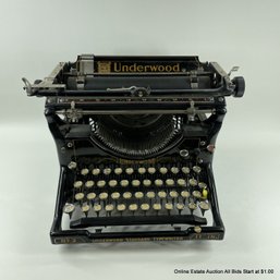 Underwood Standard Typewriter No. 3 (LOCAL PICKUP ONLY)