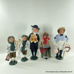 5 Byers' Choice Ltd. Dolls