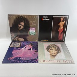 Four Vinyl Records From Melissa Manchester, Ann Murray, And Linda Ronstadt & The Nelson Riddle Orchestra