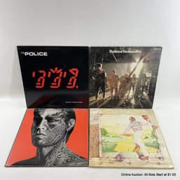 Four Vinyl Records From Elton John, The Guess Who, The Police, Rolling Stones