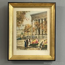 Charles Maurin Chromolithograph, Signed In Pencil