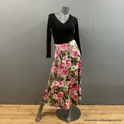 Boston Satin Skirt With Lining, Women's Size 6