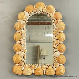 Shell Encrusted Mirror (LOCAL PICKUP ONLY))