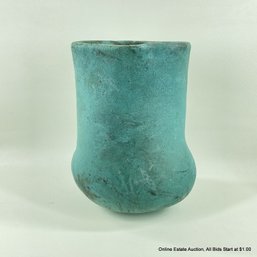 Vintage Larry Clark Raku Vase