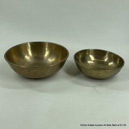 Pair Of Tibetan Singing Bowls
