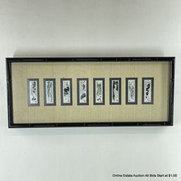 1979 QI Baishi T44 Framed Stamp Collection