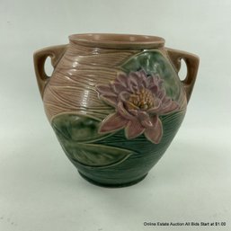 Roseville Pottery 1940's  Waterlily Cookie Jar (NO LID) 1-8