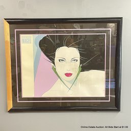 Vintage Patrick Nagel Serigraph 1988 Dumas Published By Mirage Editions NC15 (LOCAL PICKUP ONLY)