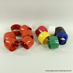 Vintage GHC Japan Acrylic Napkin Rings