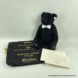 Steiff Steinway 150th Anniversary North American Exclusive Teddy Bear Henry