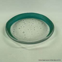 Decorative Studio Glass Plate