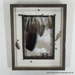 Linda Jarvis Messages From The Sky Mixed Media Framed Art