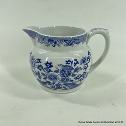 Spode Blue Room Collection Grasshopper Reproduction Cream Pitcher