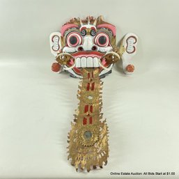 Vintage Bali Indonesia Rangda Mask