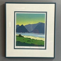 Diane Graves  'west Maui Sunset' Serigraph '91 34/40