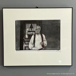 Framed Black & White Photo 'Harry' By Bates 78