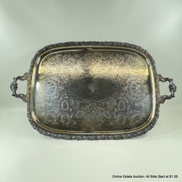 EPNS Silver Plated Handled Serving Tray