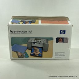 HP Photosmart 145 Compact Photo Printer With Memory Card Slots In Original Packaging