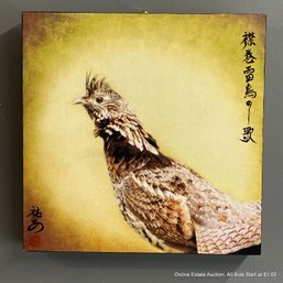 Yuko Ishii Mixed Media Song Of A Ruffed Grouse I 2011