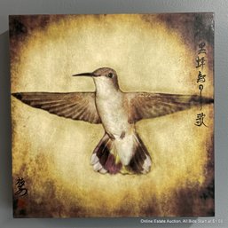 Yuko Ishii Mixed Media Song Of The Black-chinned Hummingbird 2011