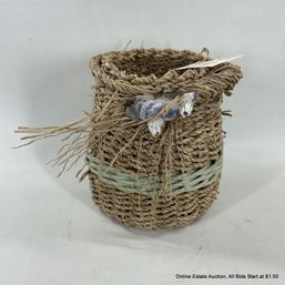 Sea Grass Basket By Linda Montgomery