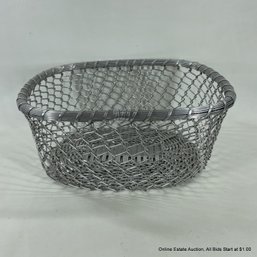 Woven Aluminium Basket