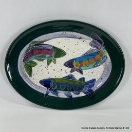 'Backsplash Of White Salmon' Serving Platter