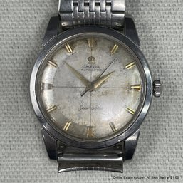 Omega Automatic Seamaster Stainless Steel Wrist Watch