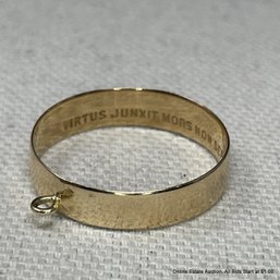 14K Yellow Gold Masonic Ring Size 12.5 2.64 Grams